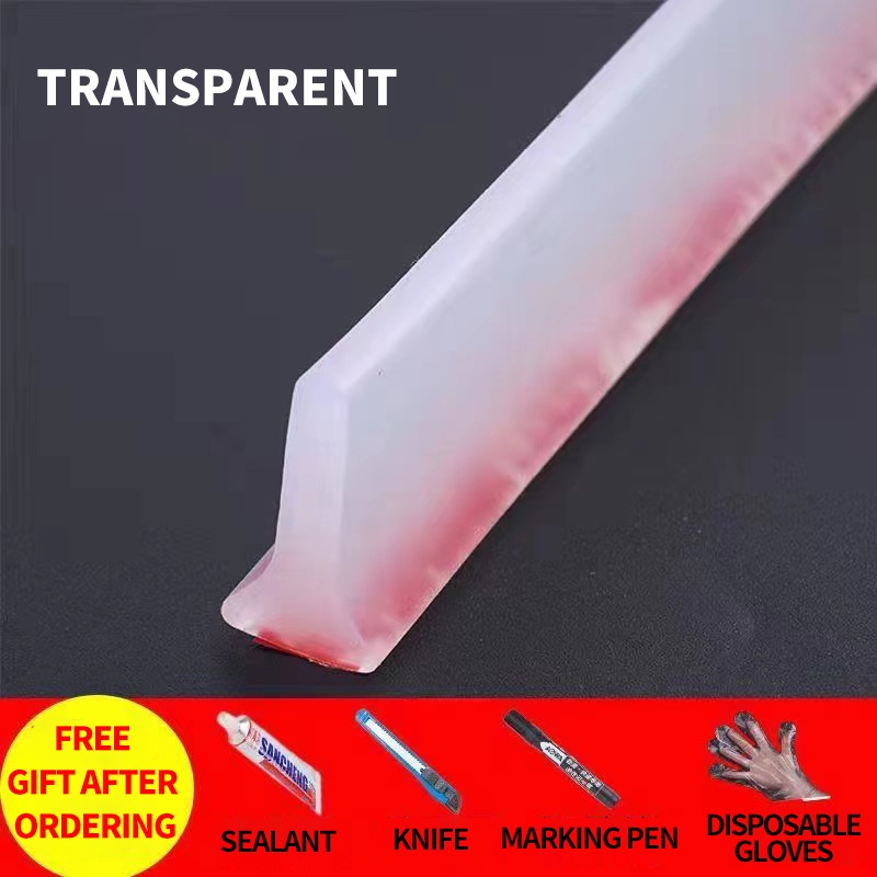 Selfadhesive Kitchen Bathroom Free Bending Water Barrier Water strip