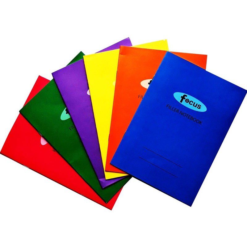 5pcs Cattleya Notebook Filler Mini Big 7 X 10 Assorted Colors