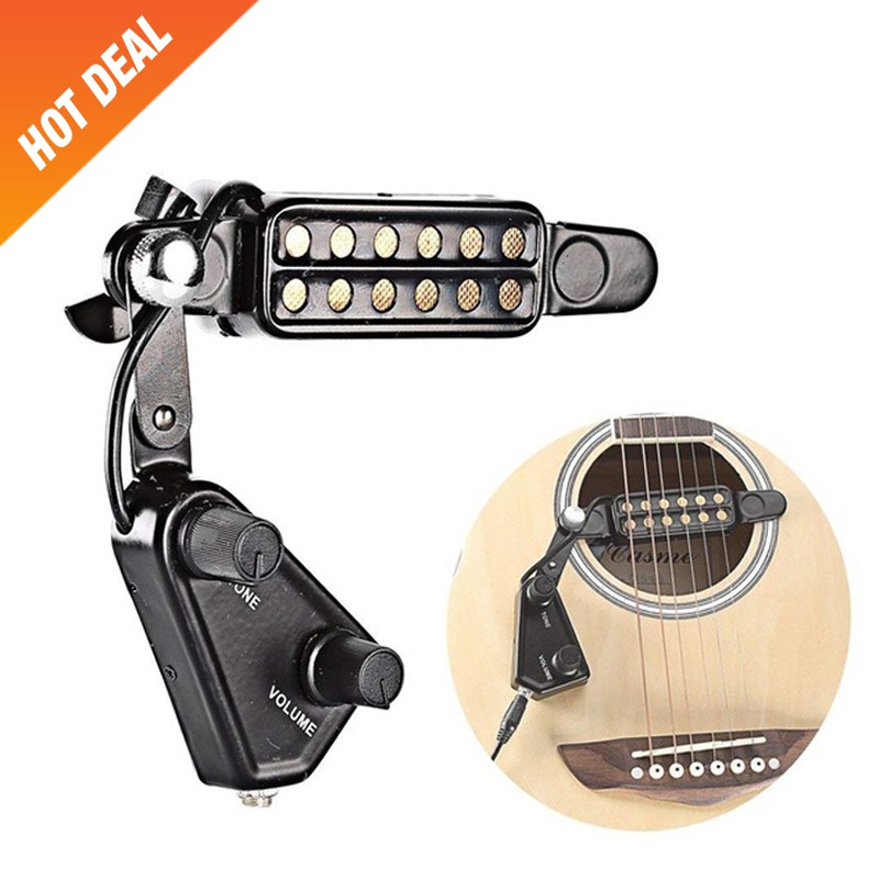 Acoustic guitar deals with pick up