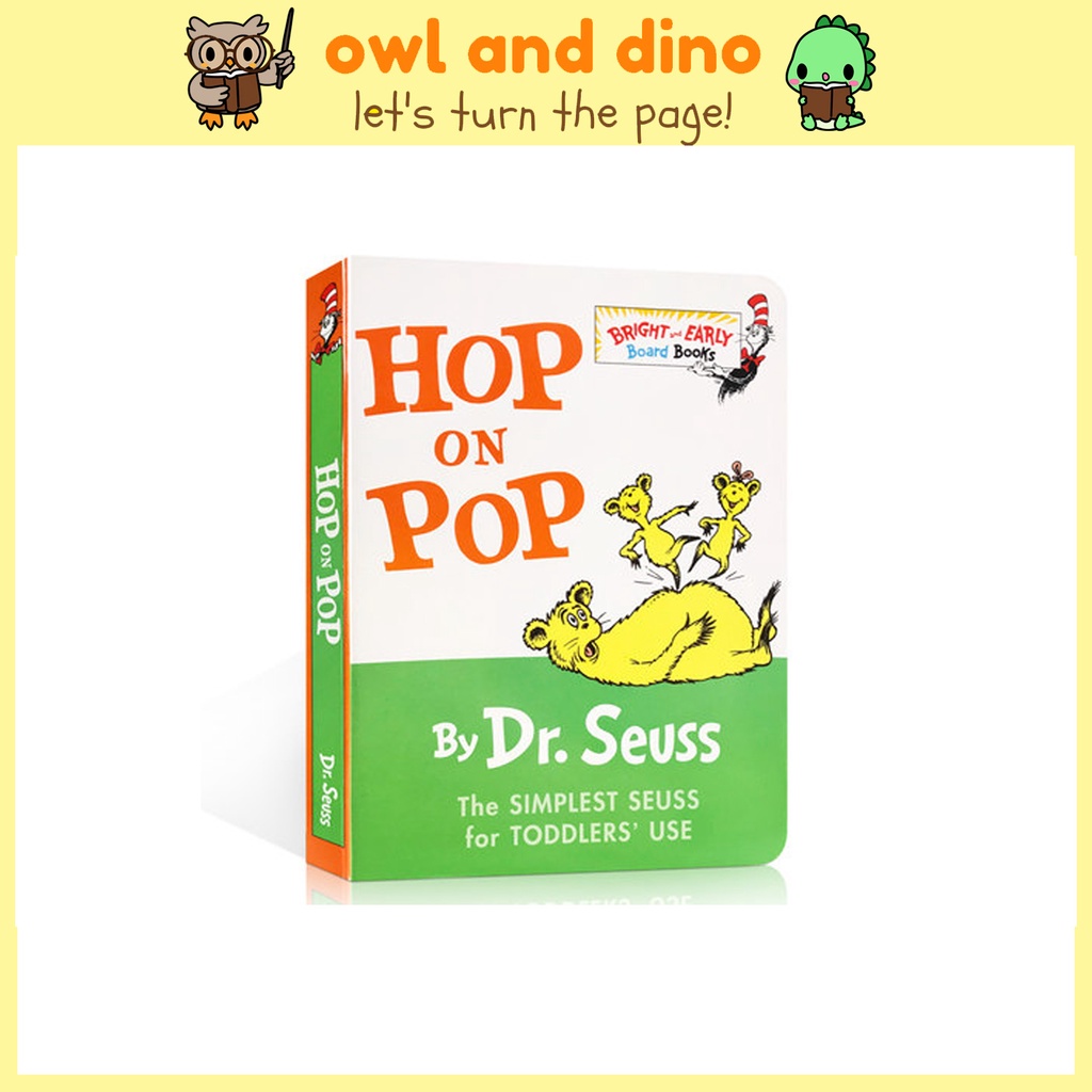 Dr Seuss' Hop on Pop (Mini Board Book) | Shopee Philippines