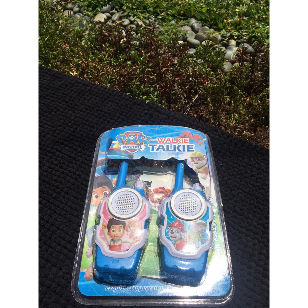 Paw Patrol Walkie Talkie Kids Toys Shopee Philippines