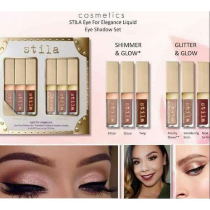 Stila liquid eyeshadow set deals 6