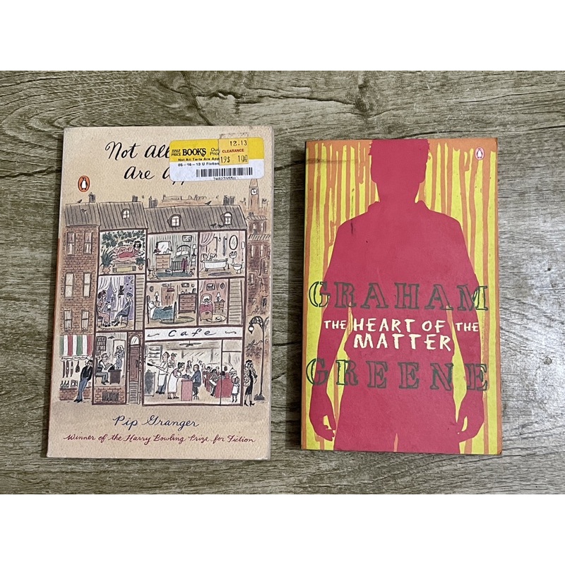 [Used] Penguin Books (Not All Tarts Are Apple/The Heart of the Matter ...