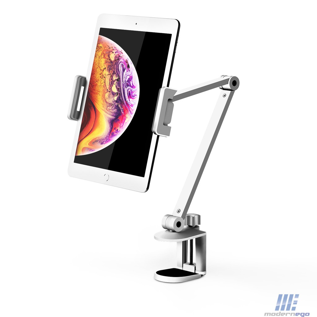 Table Edge Mount For Tablet Swivel Long Arm Clamp Stand | Shopee ...