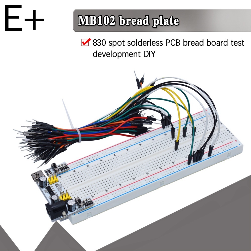 NEW MB-102 MB102 Breadboard 400 830 Point Solderless PCB Bread Board ...