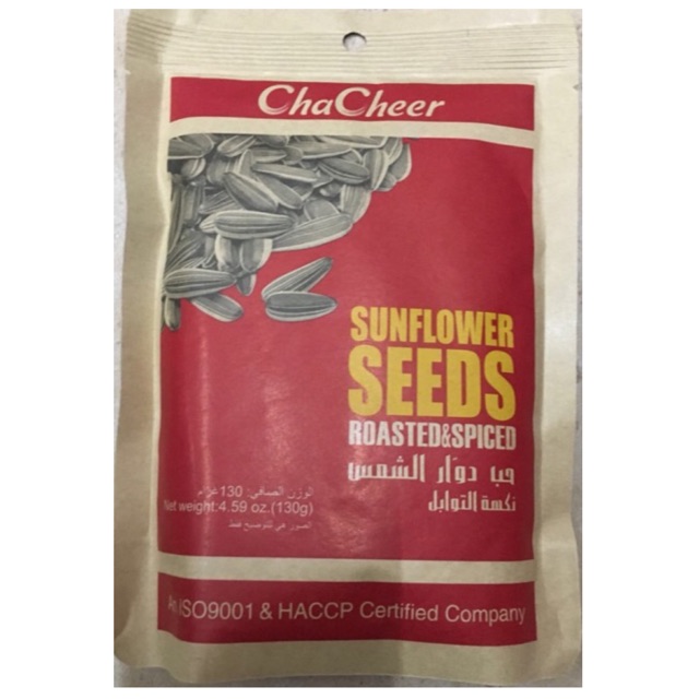 Chacheer Sunflower seeds Roasted and Spices 130g Shopee Philippines