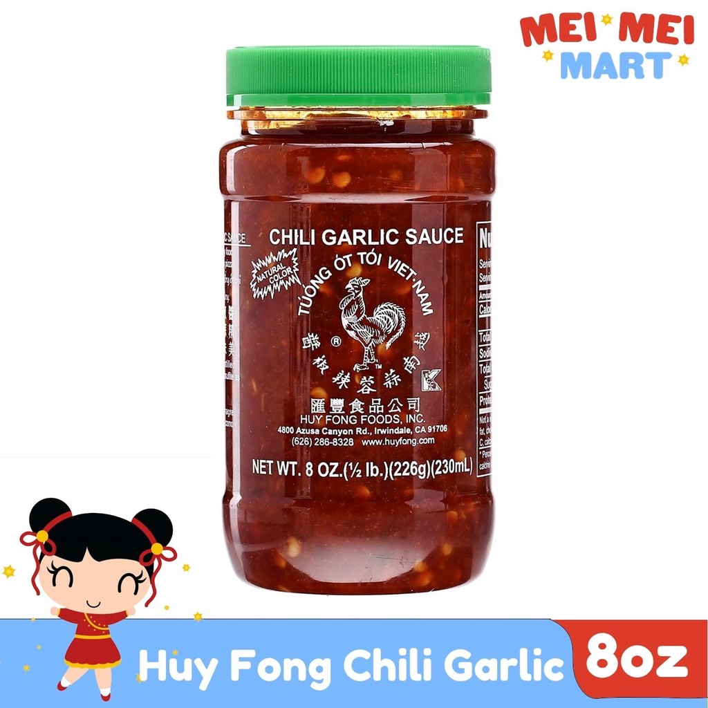 Huy Fong Chili Garlic Sauce 8oz Shopee Philippines