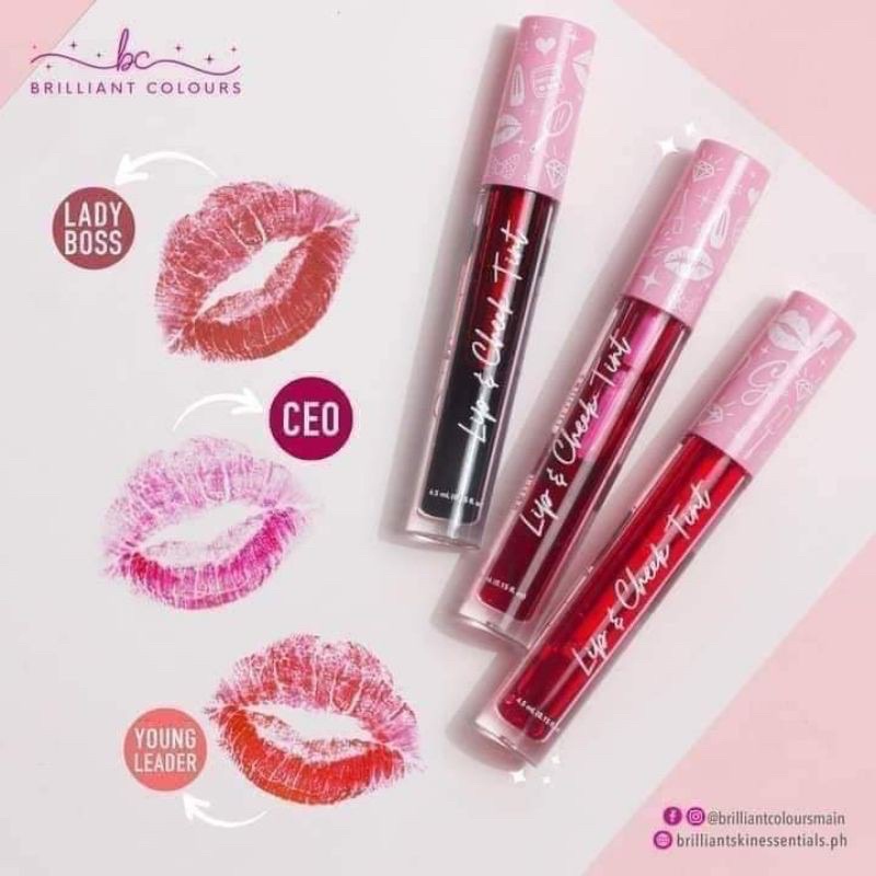 ORIGINAL BRILLIANT COLOURS LIP & CHEEK TINT MATTE FINISH AND LONG