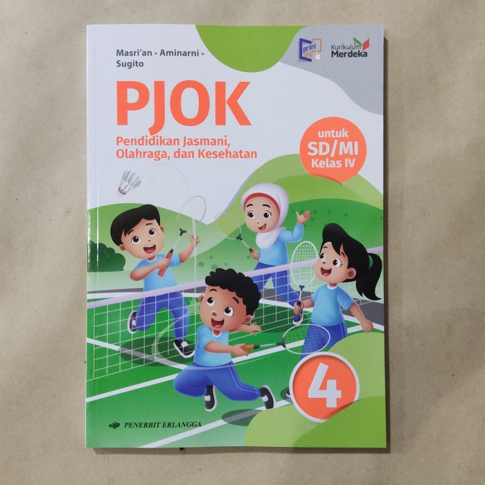 Elementary School / MI Grade 4 Book Volume 4, Erlangga, Merdeka ...