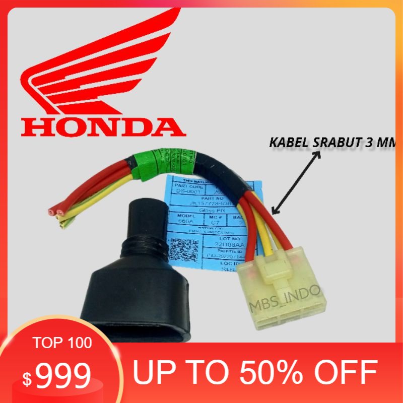 Honda beat fi kiprok Socket 6-PIN FULL Cable | Shopee Philippines