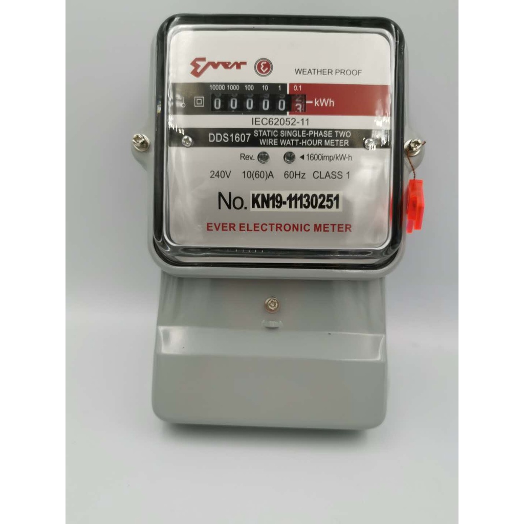 EVER Electric subMeter DDS1607 Electric SubMeter (60Amp) Shopee