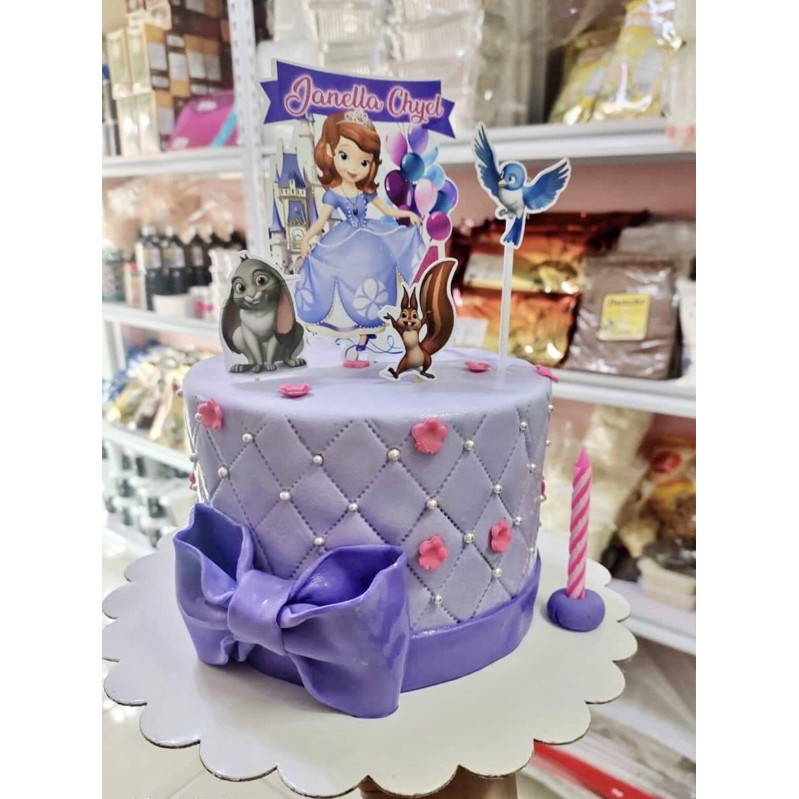 Customize SOFIA THE FIRST PHOTO TOPPER for cake | Shopee Philippines