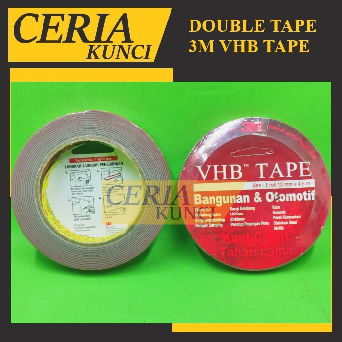 MERAH Vhb Double Tape 3M Red 12MM And 24MM Shopee Philippines