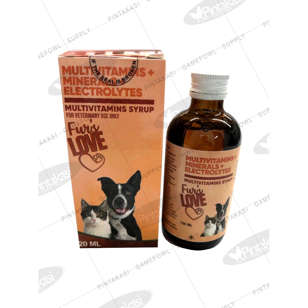 Fur's Love Multivitamins + Minerals + Electrolytes Multivitamins Syrup