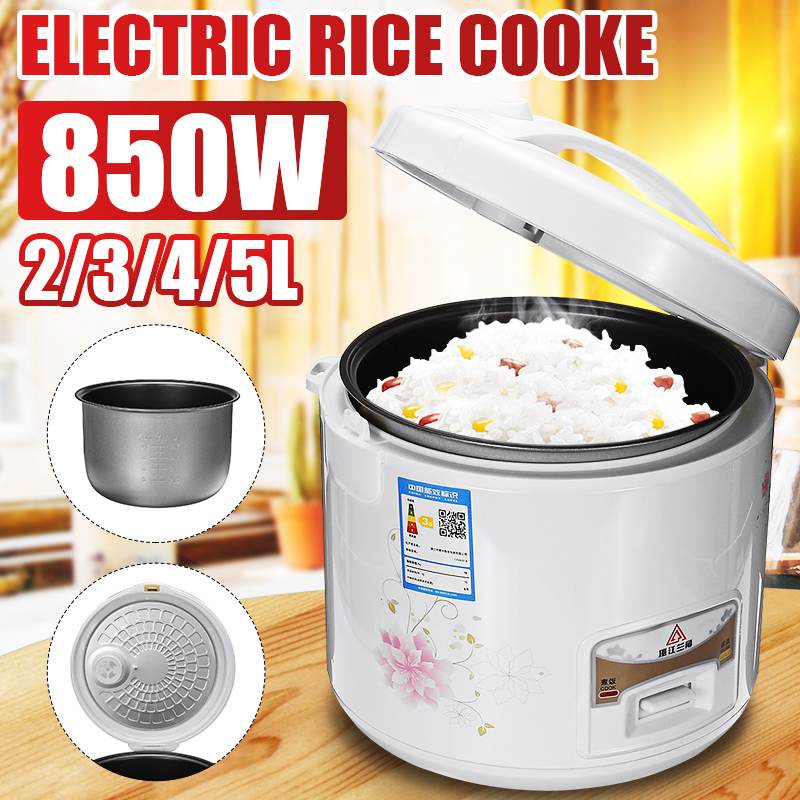 850W 5L Electric Rice Cooker Thermal Heating Electric Rice Cooker Food