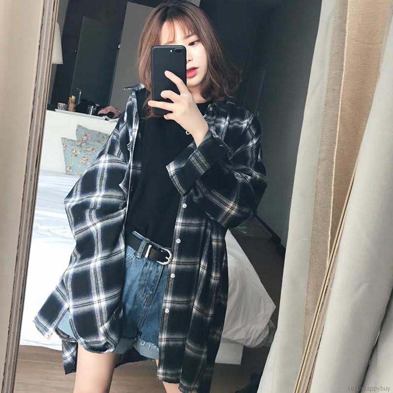 Long sleeve shirt korean style best sale