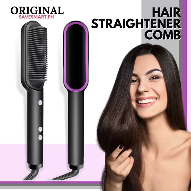 Hair Straightener Temperature Adjustment Ionic Brush Straighteners Hot