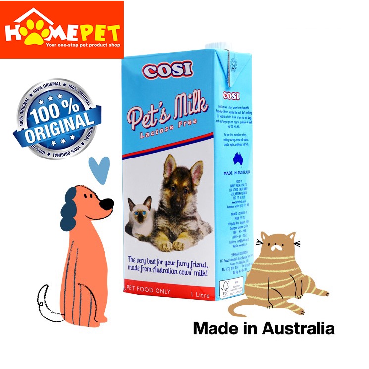 COSI PETS MILK 1 LITRE FOR CATS KITTEN, CATS AND DOGS, PUPPIES Shopee