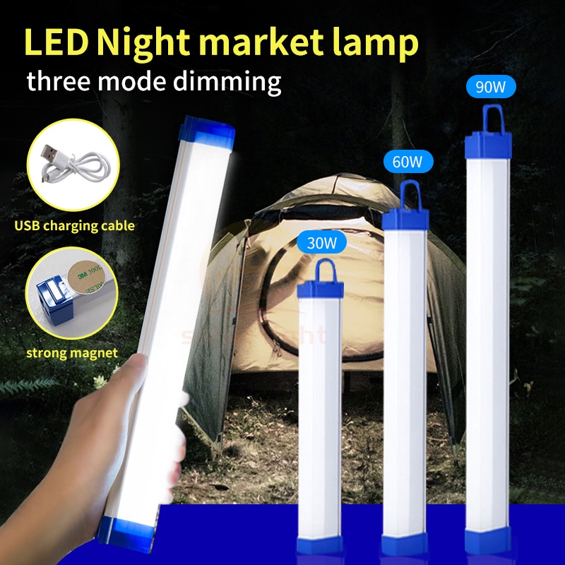 Rechargeable Light Energy Saving light 30W 60W 90W LED LIGHT USB lamp ...