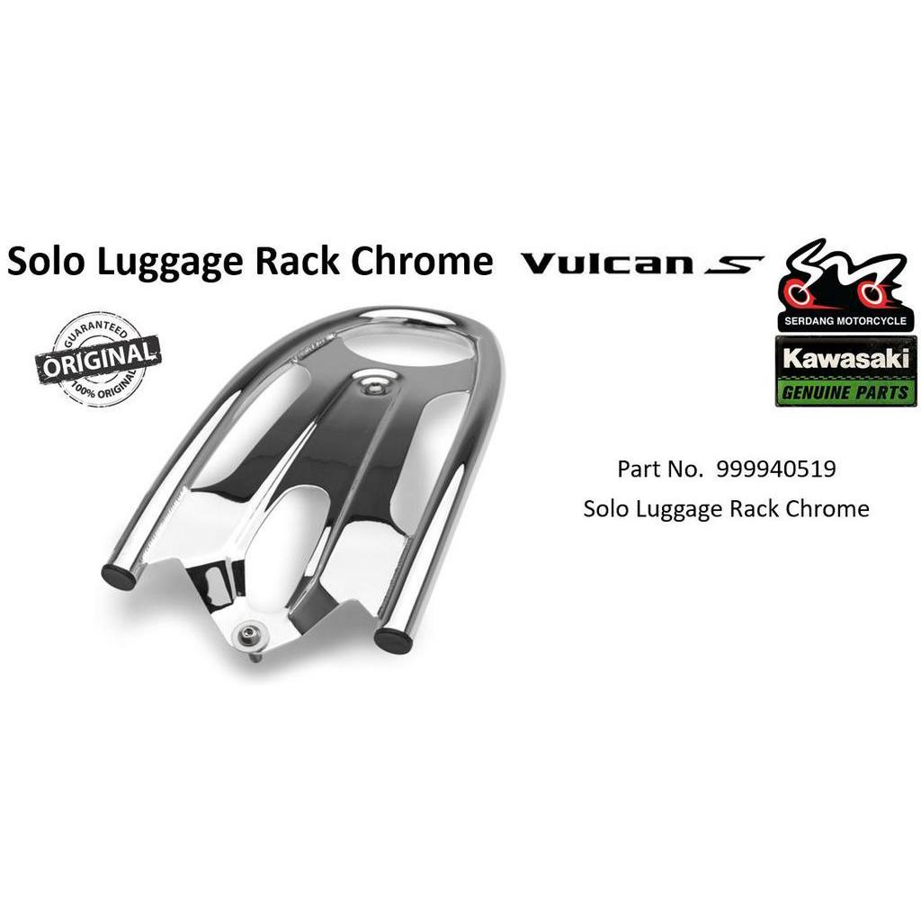 Solo Luggage Rack Chrome Kawasaki Vulcan S (Genuine & Original