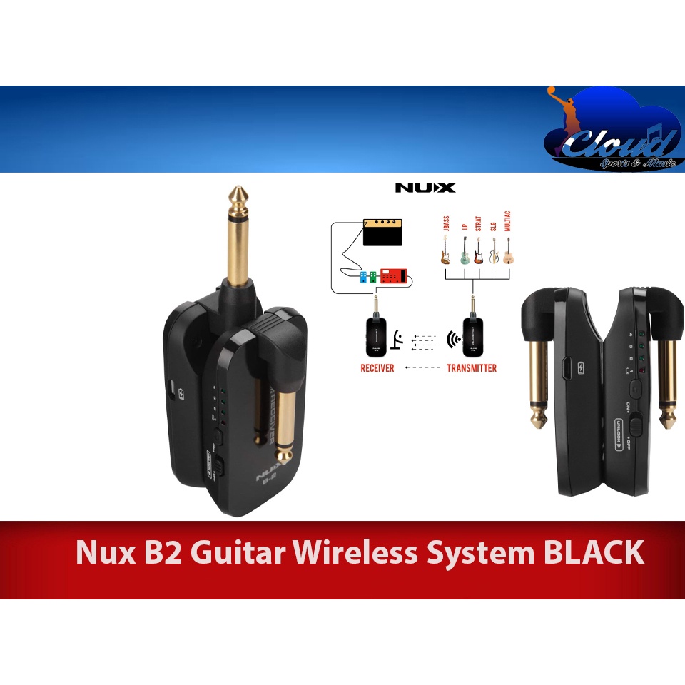 Nux b2 deals wireless guitar system