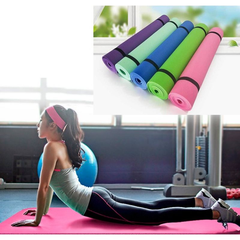 Yoga Mat Non Slip yoga Excercise mat yogamat Exercise Pad Thick high ...