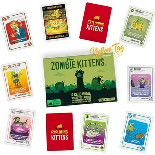 Exploding Kittens Happy Salmon Family-Friendly Party - Card Games for  Adults, Teens & Kids