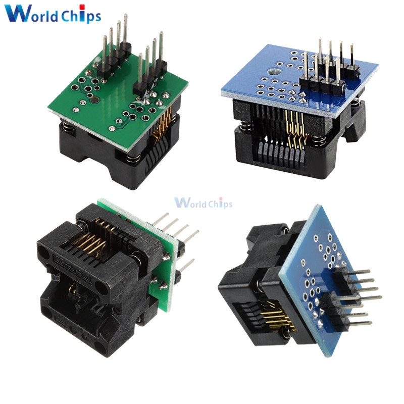 SOIC8 SOP8 to DIP8 IC Socket Wide-body Seat Wide 150mil 200mil ...
