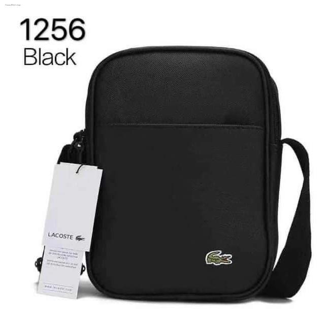 Lacoste sling bag size sale