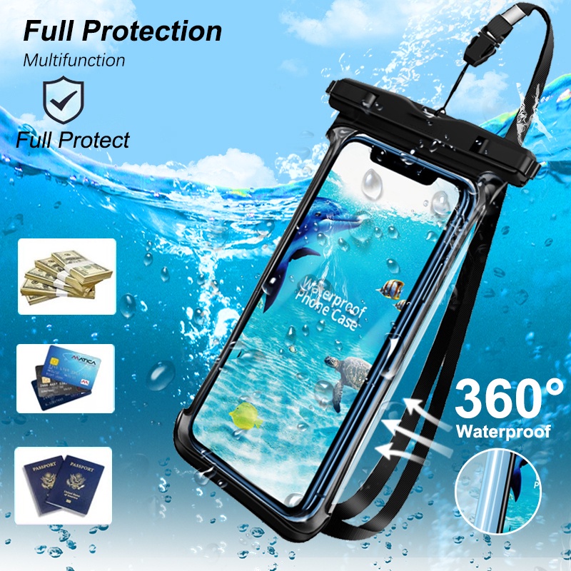 Waterproof phone discount case for swimming