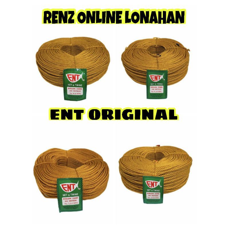 Ent Original Rope 6 7 8 9 10 Lubid Nylon Rope Polyethylene Rope