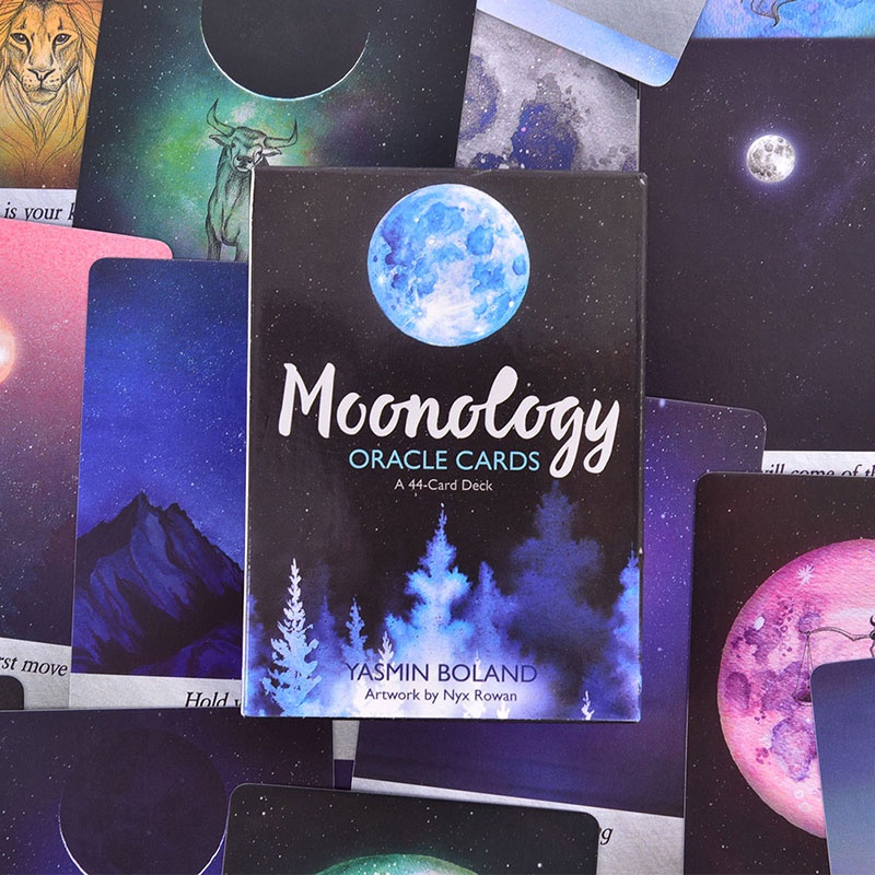 Excellent Oracle Moonology Tarot deck with instructions (Scan QR Code ...