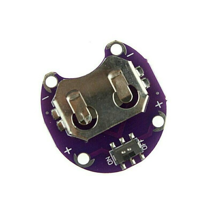 Arduino LilyPad Coin Cell Battery Holder CR2032 Battery Mount Module ...