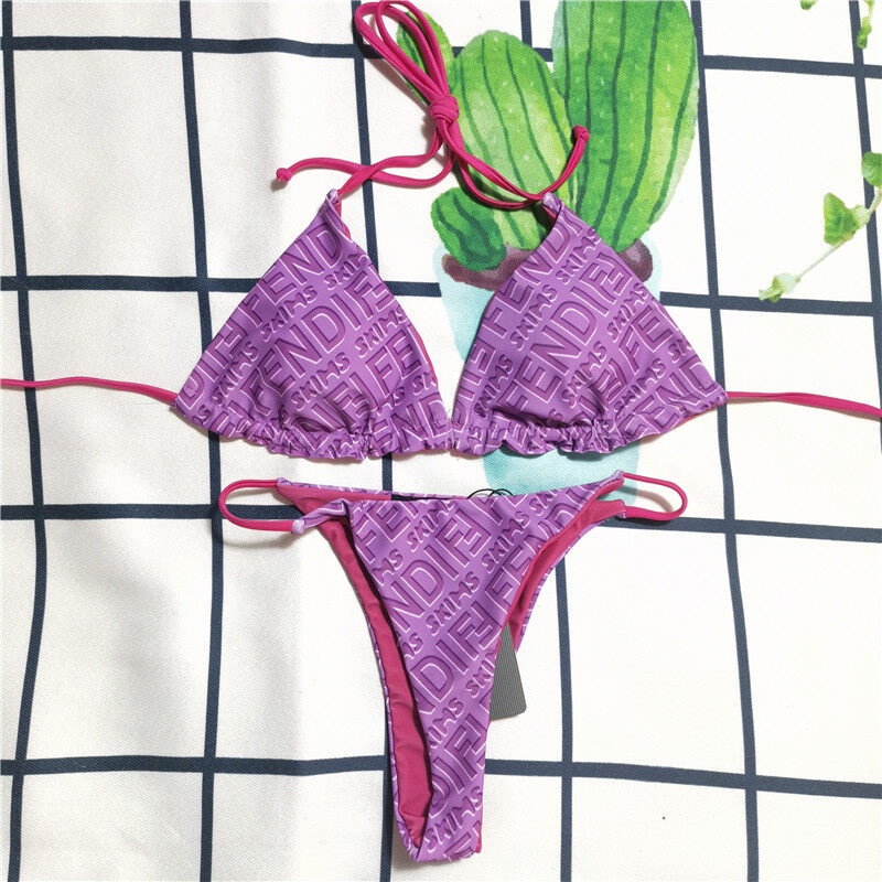 Original Fendi Swimwear Women's Bikini Sets Bikini New Swimwear High ...