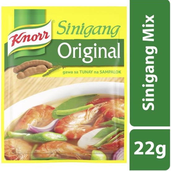 Knorr Sinigang Sa Sampalok Original Mix 22g Shopee Philippines 1434