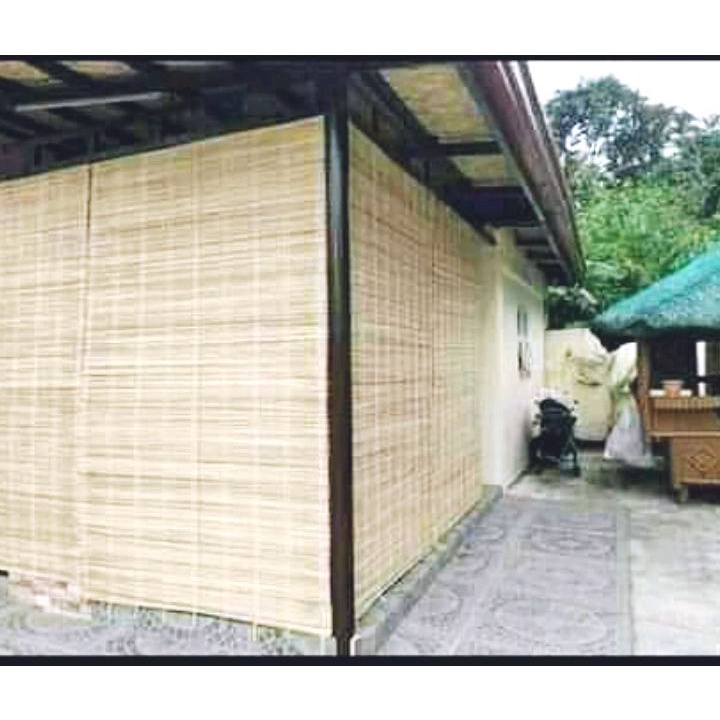 Buri Blinds/ Rattan Blinds 3ft x 3ft Shopee Philippines