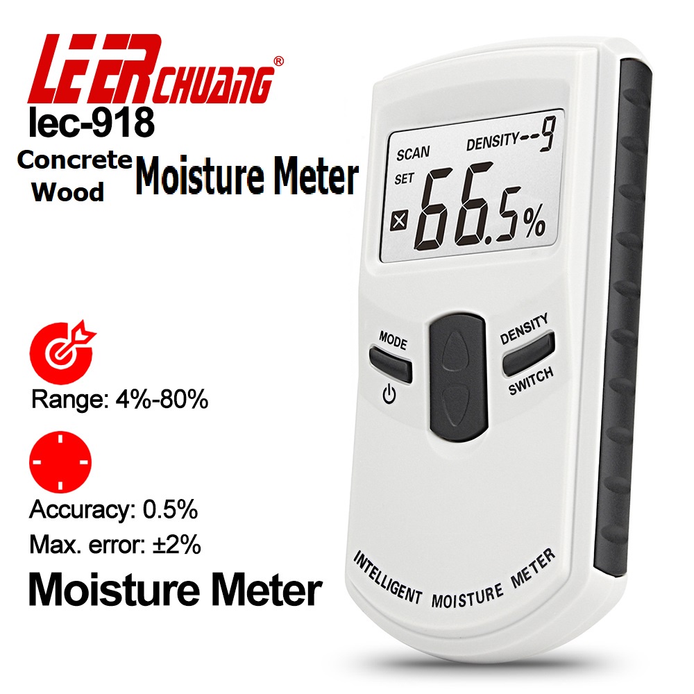 LEERCHUANG Wood Moisture Meter Sensing Lumber/Timber