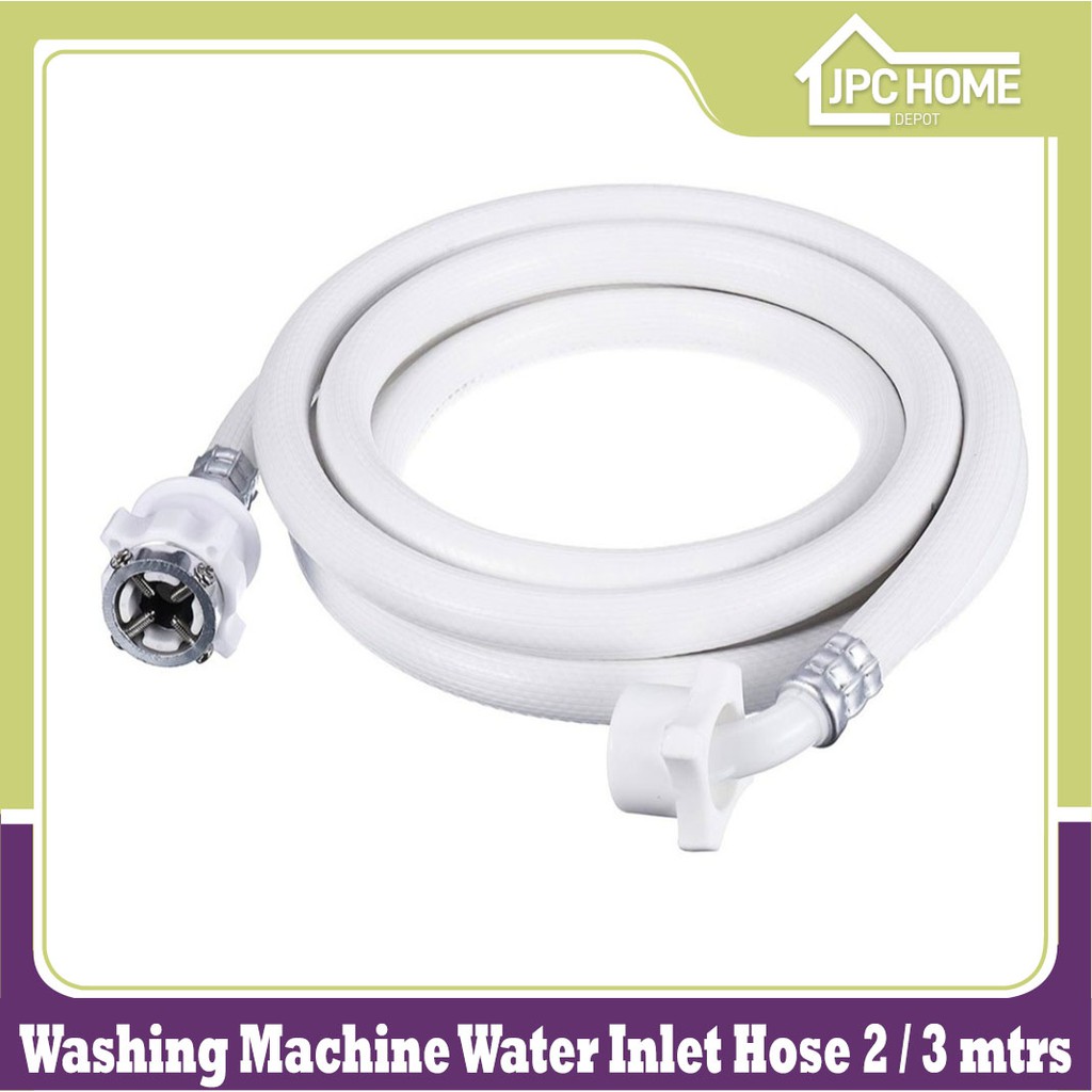 2 3mtrs Automatic Washing Machine Water Inlet Hose Extension 