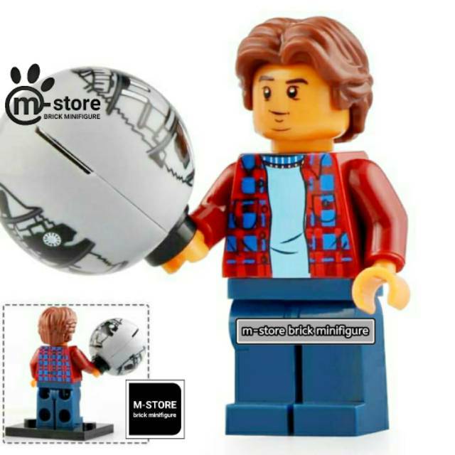 Brick spider-man far from home ned leeds mini toy figure and death star ...