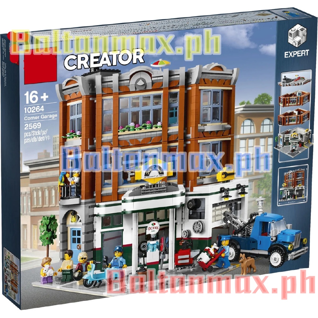 Baltanmax Compatible with Modular Buildings Corner Garage 10264