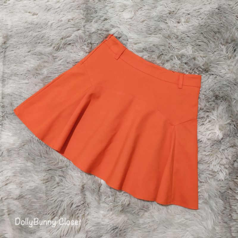 Orange skirt outlet