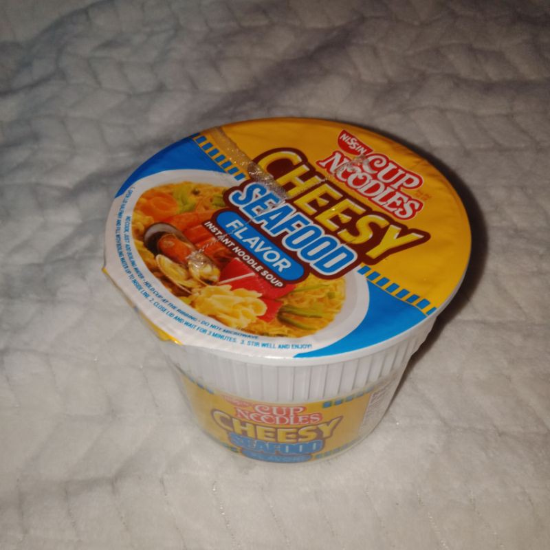 Nissin Cup Noodles Cheesy Seafood Flavor Shopee Philippines