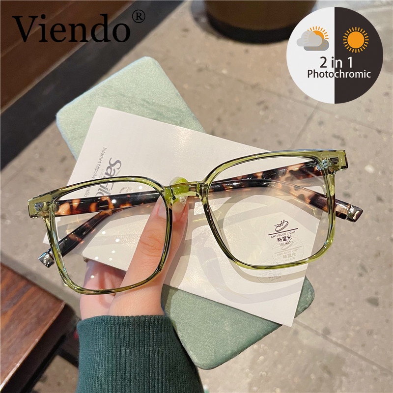 Photochromic Anti Radiation Eye Glasses For Women Men Anti rad Sun