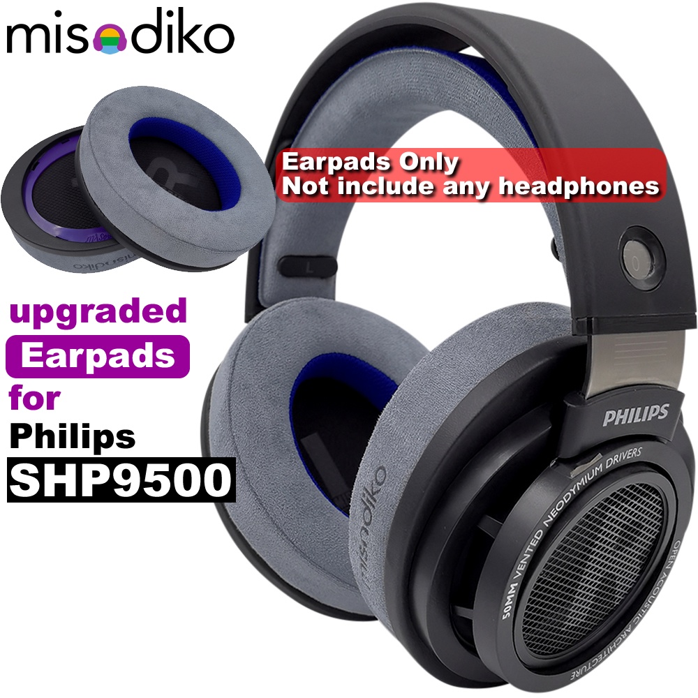 misodiko Upgraded Ear Pads Cushions Replacement for Philips SHP9500