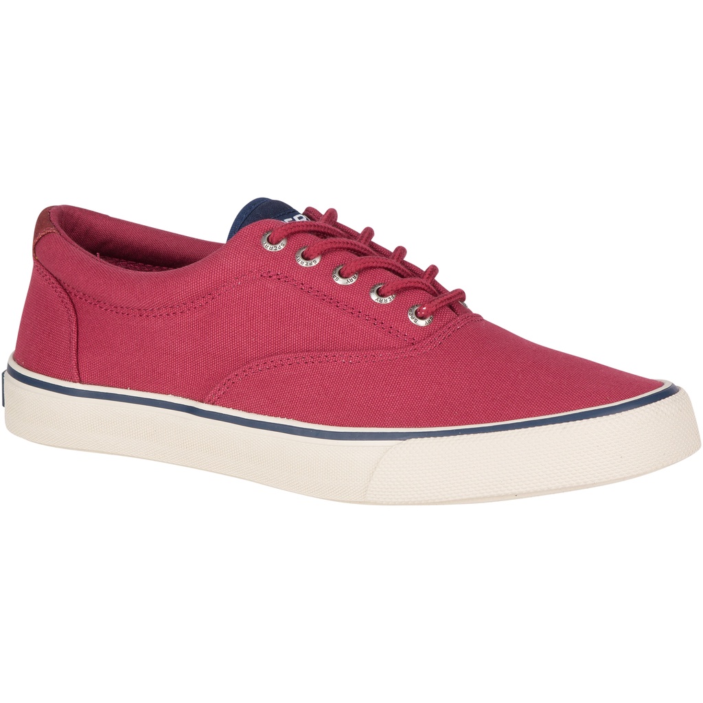 Sperry Men'S Striper Ii Cvo Varsity Burgundy Sneaker (Sts21434 ...