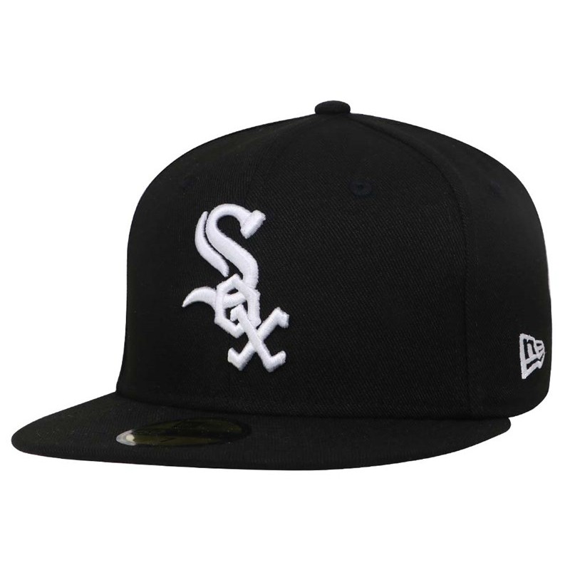 Chicago White Sox MLB AC Perf Black 59FIFTY Fitted Cap | Shopee Philippines