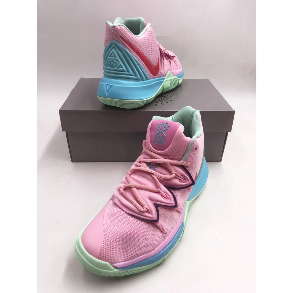 Kyrie 5 basketball shoes Spongebob X gary for woman sneakers with box