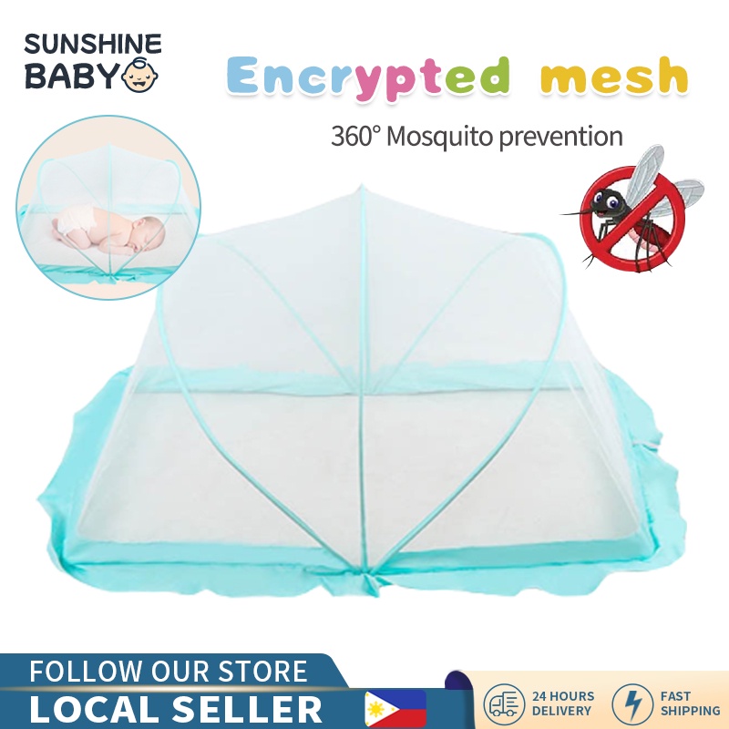 Baby Mosquito Net Cover for bed Foldable Universal Bottomless AntiMosquito cover for Newborn