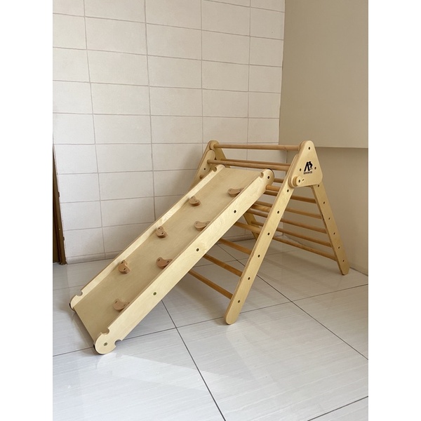 educratePh Easy fold Pikler triangle MAX with 1 Jumbo Ramp / climbing ...