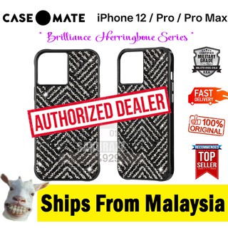 Case-mate Apple Iphone 12 Pro Max Brilliance Case - Herringbone